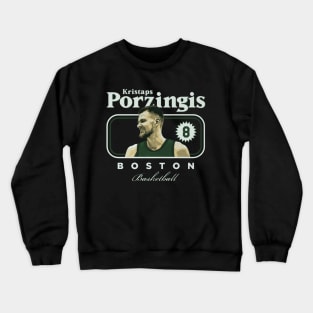 Kristaps Porzingis Boston Cover Crewneck Sweatshirt